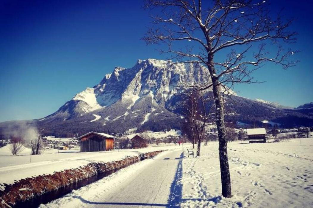 Appartement Gipfelblick- Tiroler Zugspitze Arena In Biberwier Eksteriør bilde