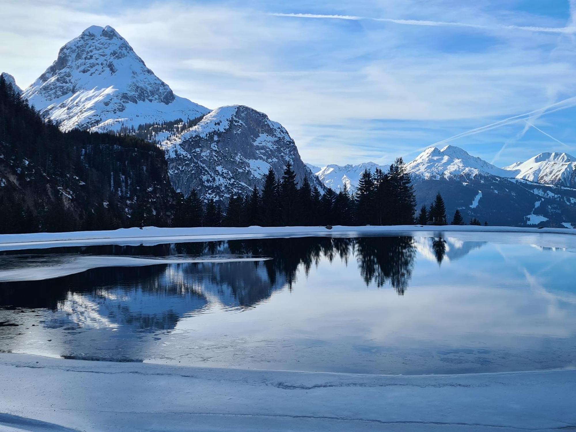 Appartement Gipfelblick- Tiroler Zugspitze Arena In Biberwier Eksteriør bilde